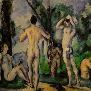 Baigneurs en plein air - 1890-1891, huile sur toile, 54 x 65 cm - Saint-Petersbourg, Musée de l’Ermitage